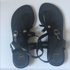 Like new Black summer sandals